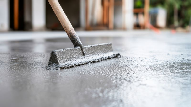 Patio Concrete Pouring detail