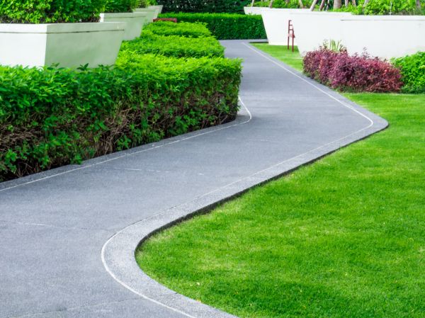 Walkway Curb Installation in Apple Valley