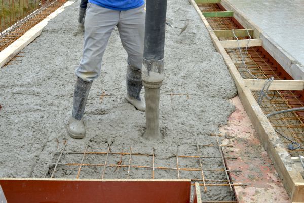 Concrete Base Construction in Apple Valley