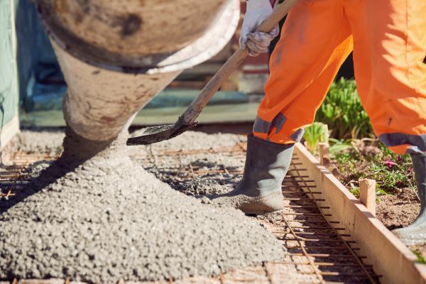 Poured Concrete Installation in Apple Valley