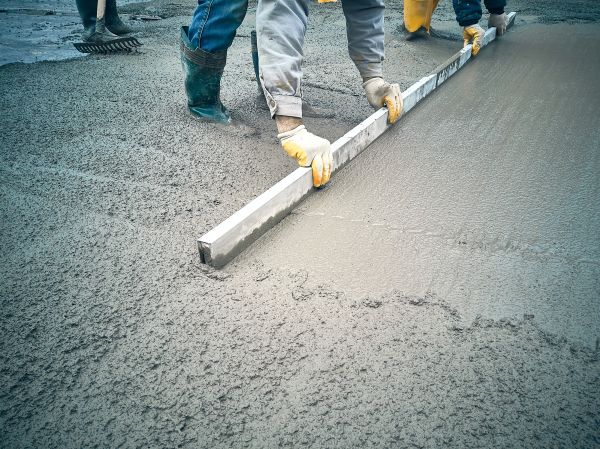 Cement Slab Installation in Apple Valley