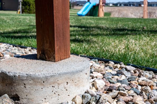 Deck Footing Installation in Apple Valley