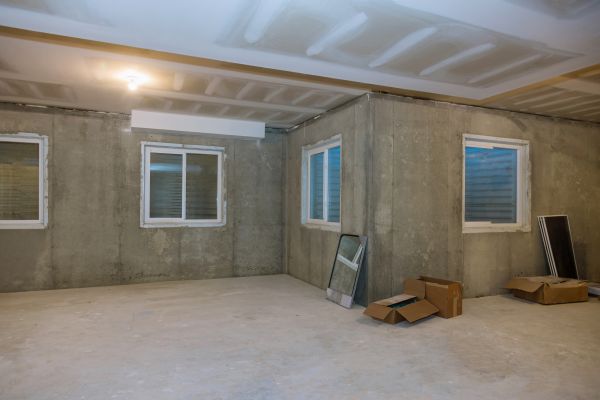 Basement Concrete Installation in Apple Valley