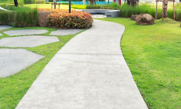 Sidewalk Addition in Apple Valley