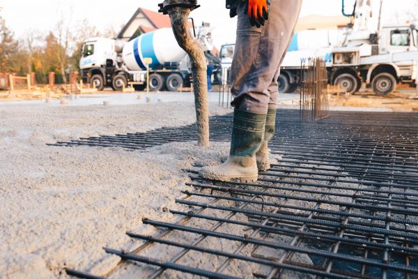 Poured Foundation Installation in Apple Valley