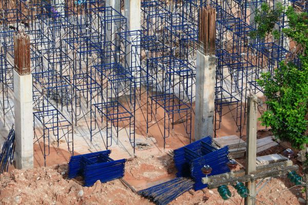 Concrete Pier Construction in Apple Valley