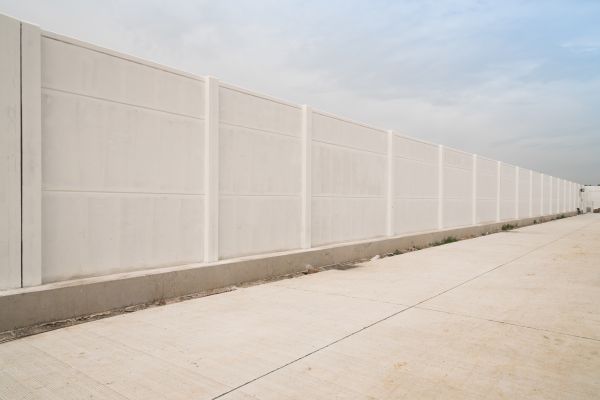 Concrete Fence Construction in Apple Valley