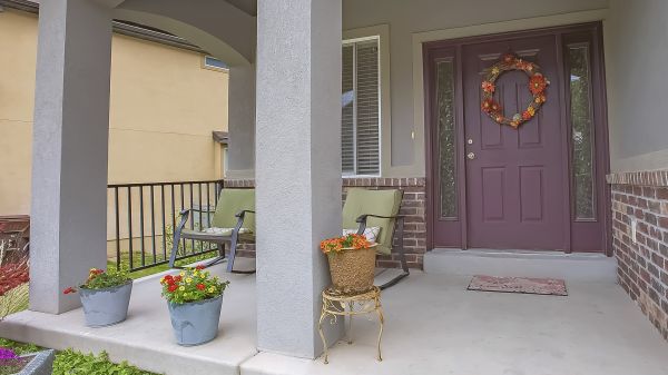 Porch Concrete Laying in Apple Valley