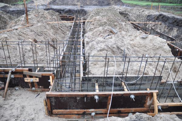 House Footing Construction in Apple Valley