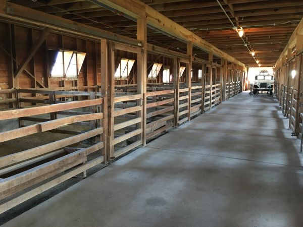 Barn Floor Pouring in Apple Valley
