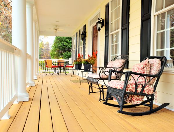 Front Porch Renovation in Apple Valley