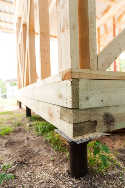 Barn Footing Installation in Apple Valley