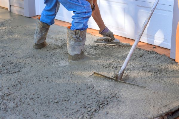 Driveway Slab Construction in Apple Valley