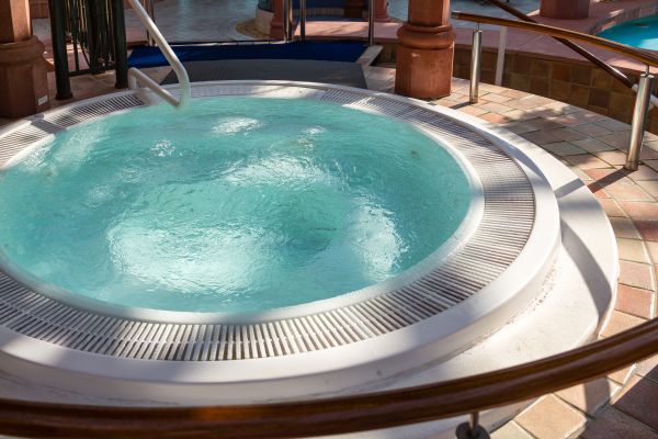 Hot Tub Patio Construction in Apple Valley