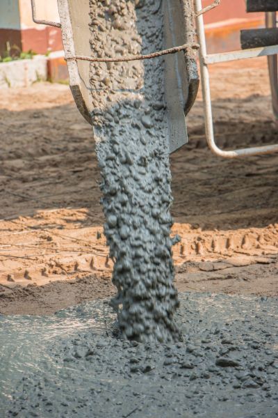 Patio Extension Pouring in Apple Valley