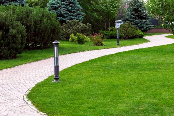 Backyard Sidewalk Installation in Apple Valley