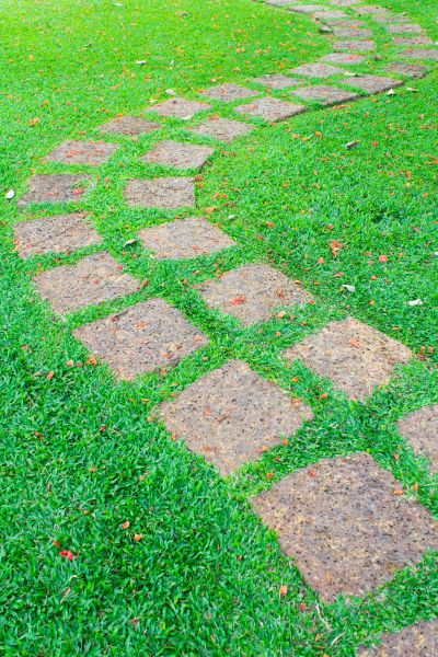 Backyard Pathway Construction in Apple Valley